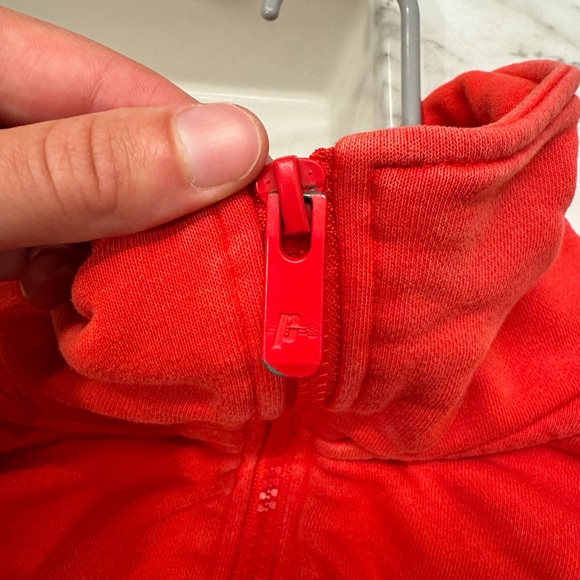 Prince Women's Cropped 1/4 Zip - size Medium - Code Red - Picture 6 of 6